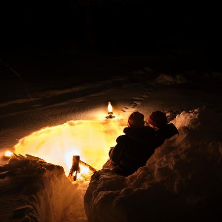 Hotel Langforsen Glamping & Lapland Experience Lapptrask Exterior foto