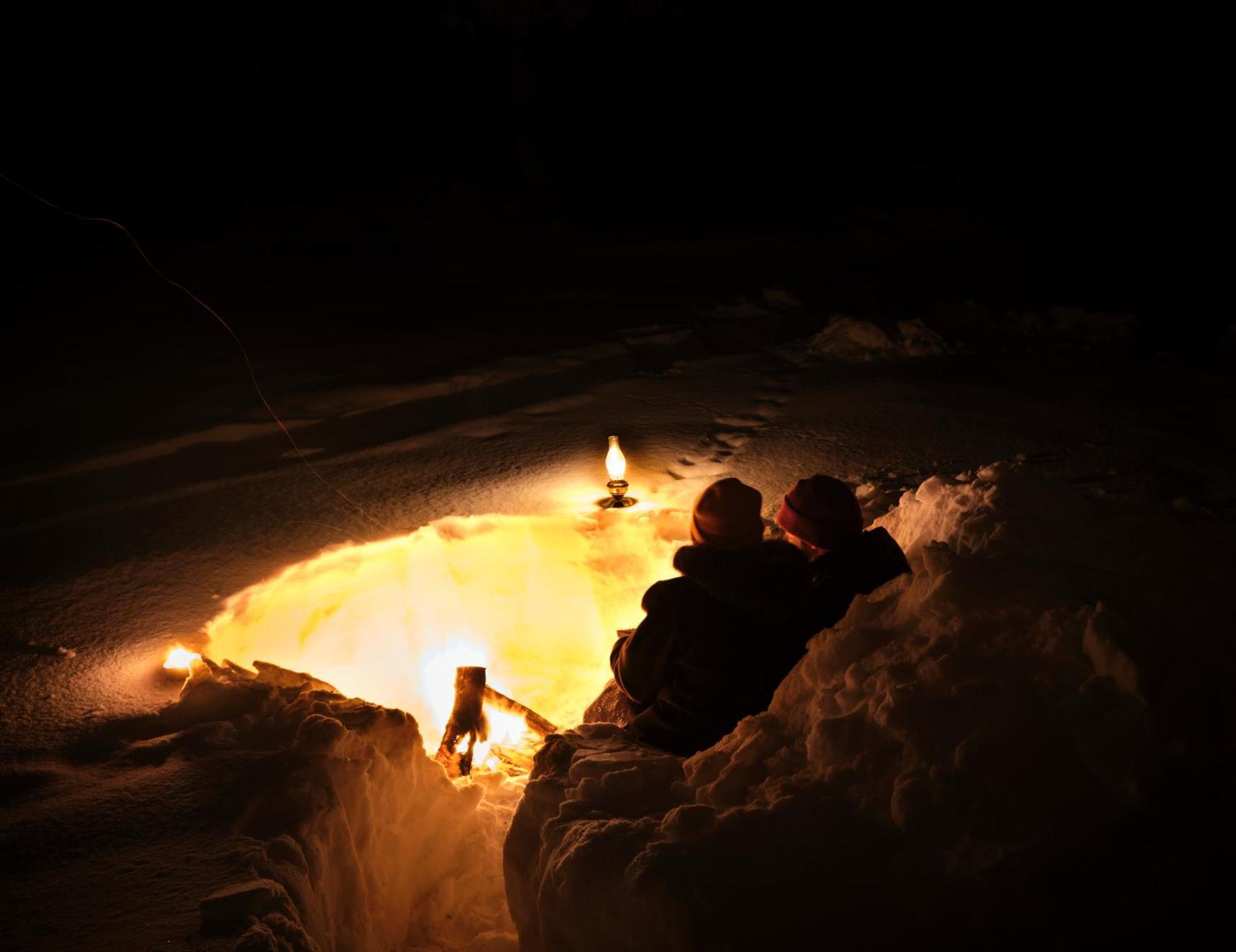 Hotel Langforsen Glamping & Lapland Experience Lapptrask Exterior foto
